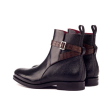 Load image into Gallery viewer, Black Leather Jodhpur Boots
