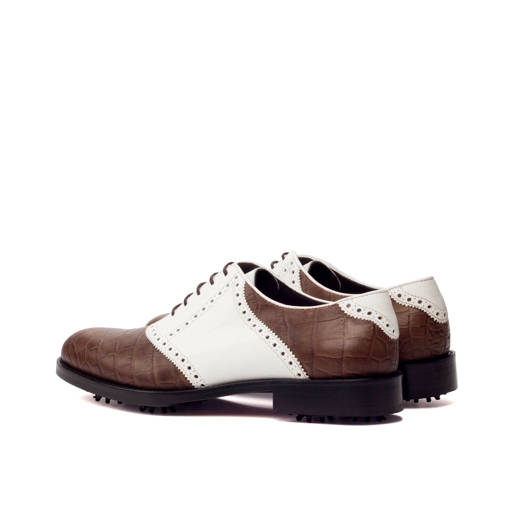 Dexter Leather Pivot Pro Golf Shoes Mens 9 1/2 Oxford Saddle Brown White K.5.4 Vintage DEXTER GOLF SHOES SIZE 8 Ironwood II 2 Leather  main image 2