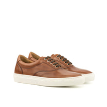 Load image into Gallery viewer, Med Brown Calf Top-Sider Trainers
