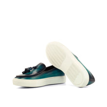 Load image into Gallery viewer, Turquoise Regular Patina Belgian Sneakers
