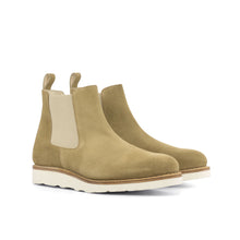 Load image into Gallery viewer, Camel Suede Chelsea Boots
