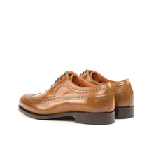 Load image into Gallery viewer, Cognac Shell Cordovan Longwing Blucher
