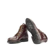 Load image into Gallery viewer, Burgundy Shell Cordovan Hiking Boot
