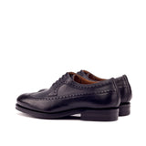 Black Full Grain Leather Longwing Blucher - Longwing Blucher 