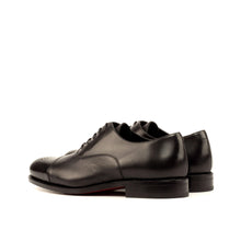 Load image into Gallery viewer, Black Punched Toe Oxford Shoes - Oxford 
