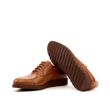 Load image into Gallery viewer, Casual Brown Leather Oxford Shoes - Oxford 
