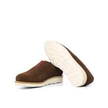 Load image into Gallery viewer, Casual Brown Suede Wholecut Shoes - Whole Cut 
