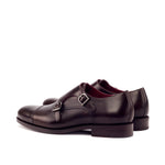 Dark Brown Leather Double Monk - Double Monk 