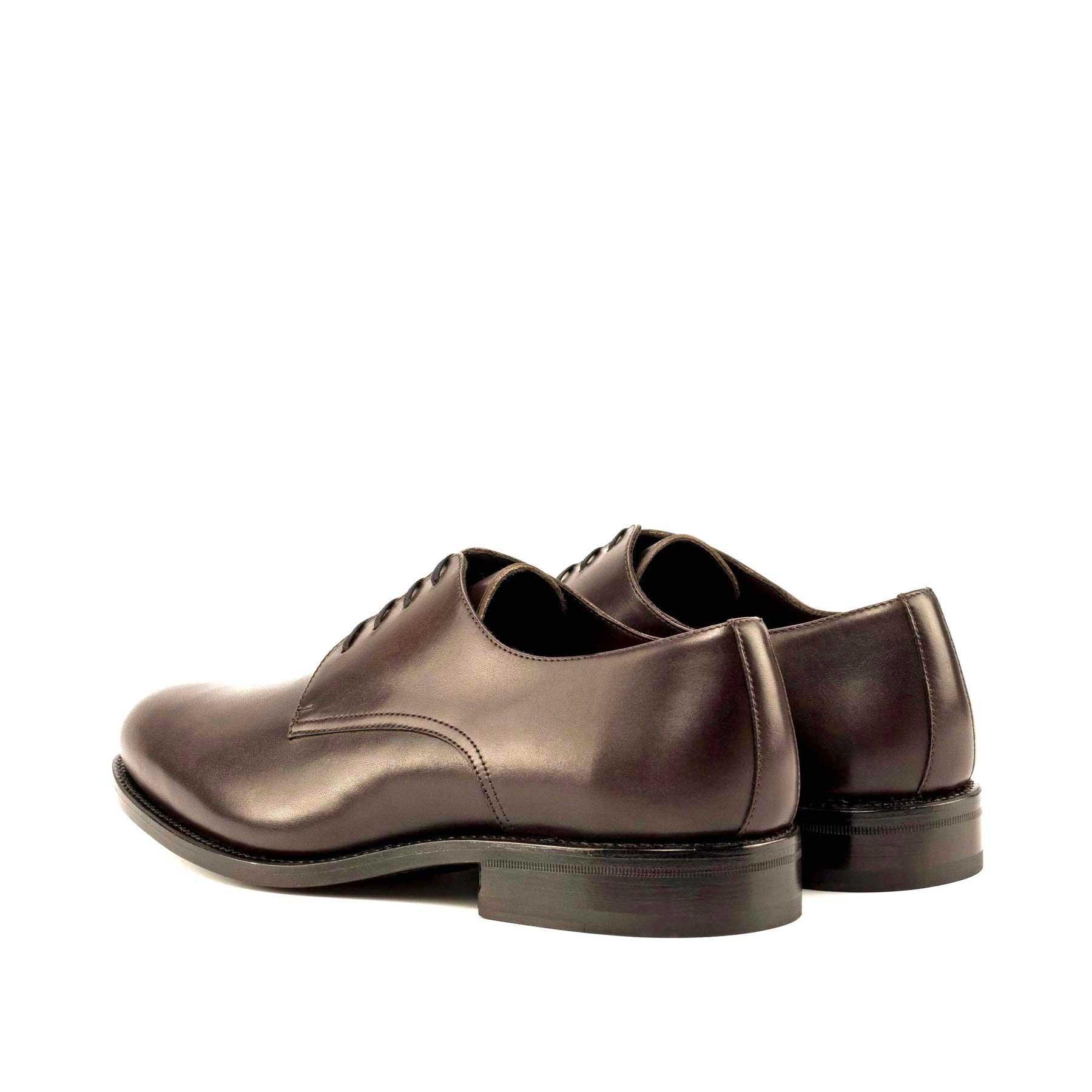 Derby dark brown box calf - fastlane 