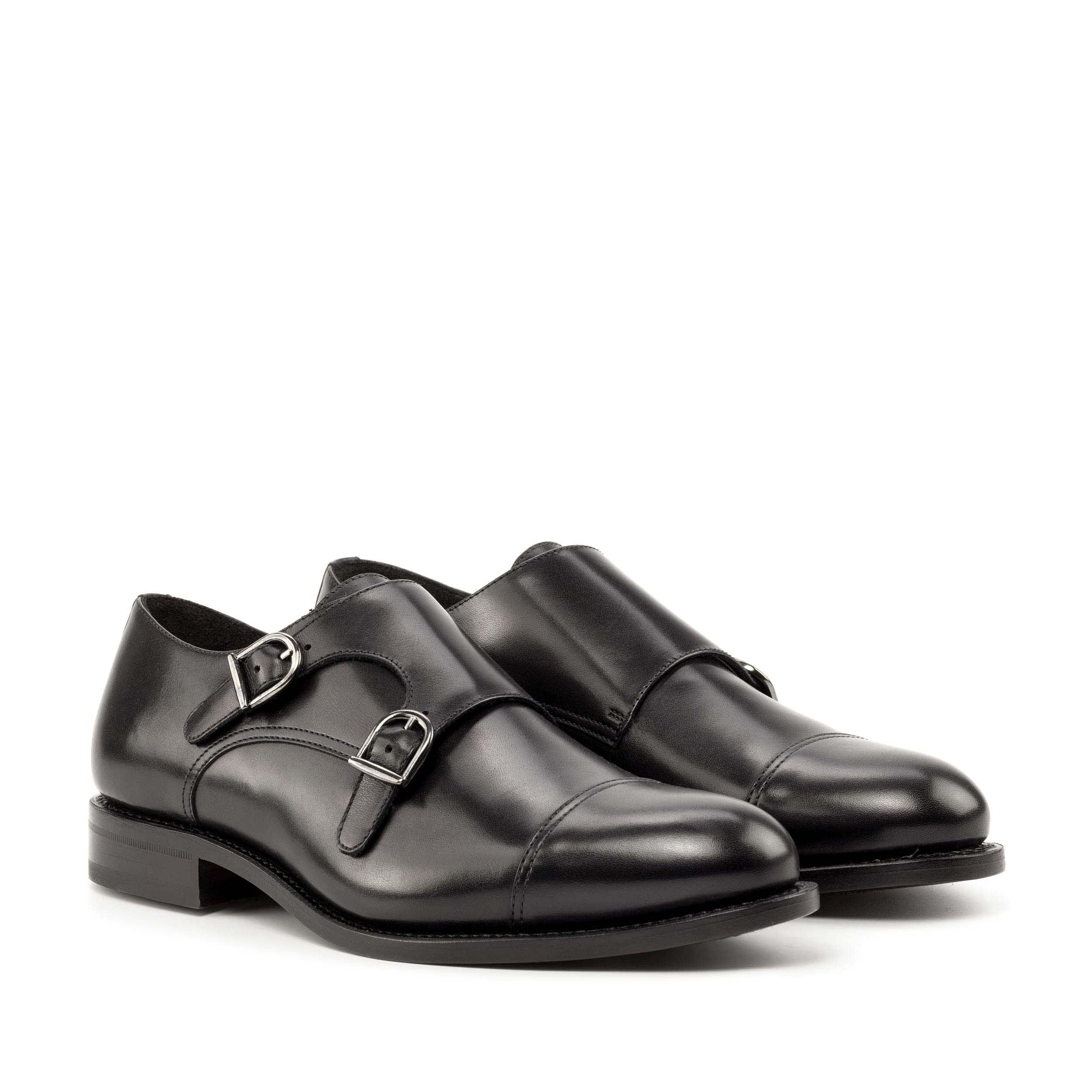 Double Monk black box calf - fastlane 