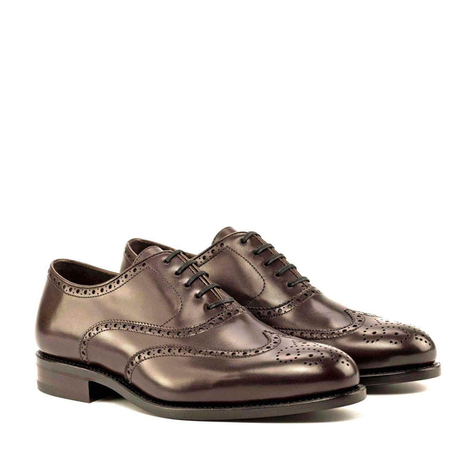 Full Brogue dark brown box calf - fastlane 