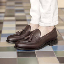 Load image into Gallery viewer, Loafer dark brown box calf - fastlane 

