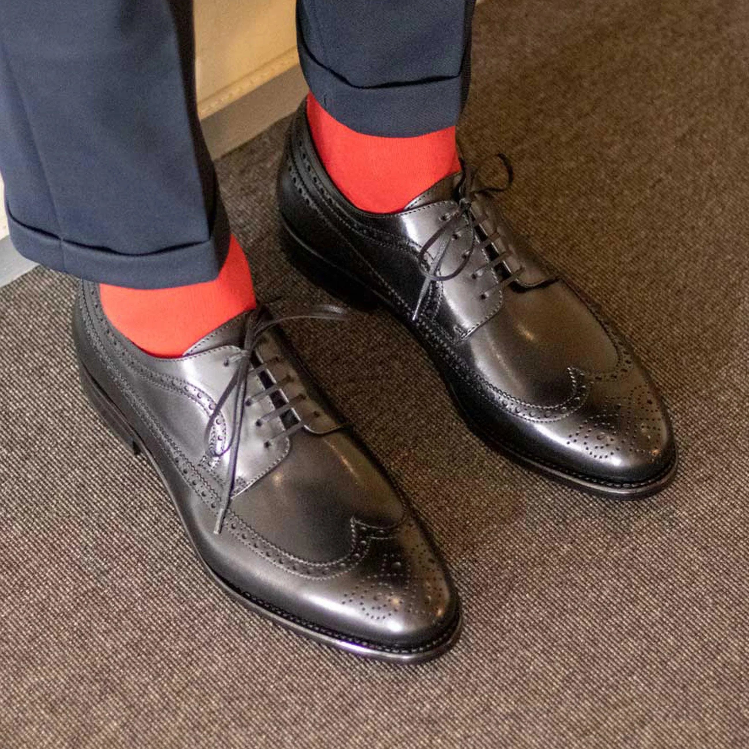 Longwing Blucher black box calf - fastlane 