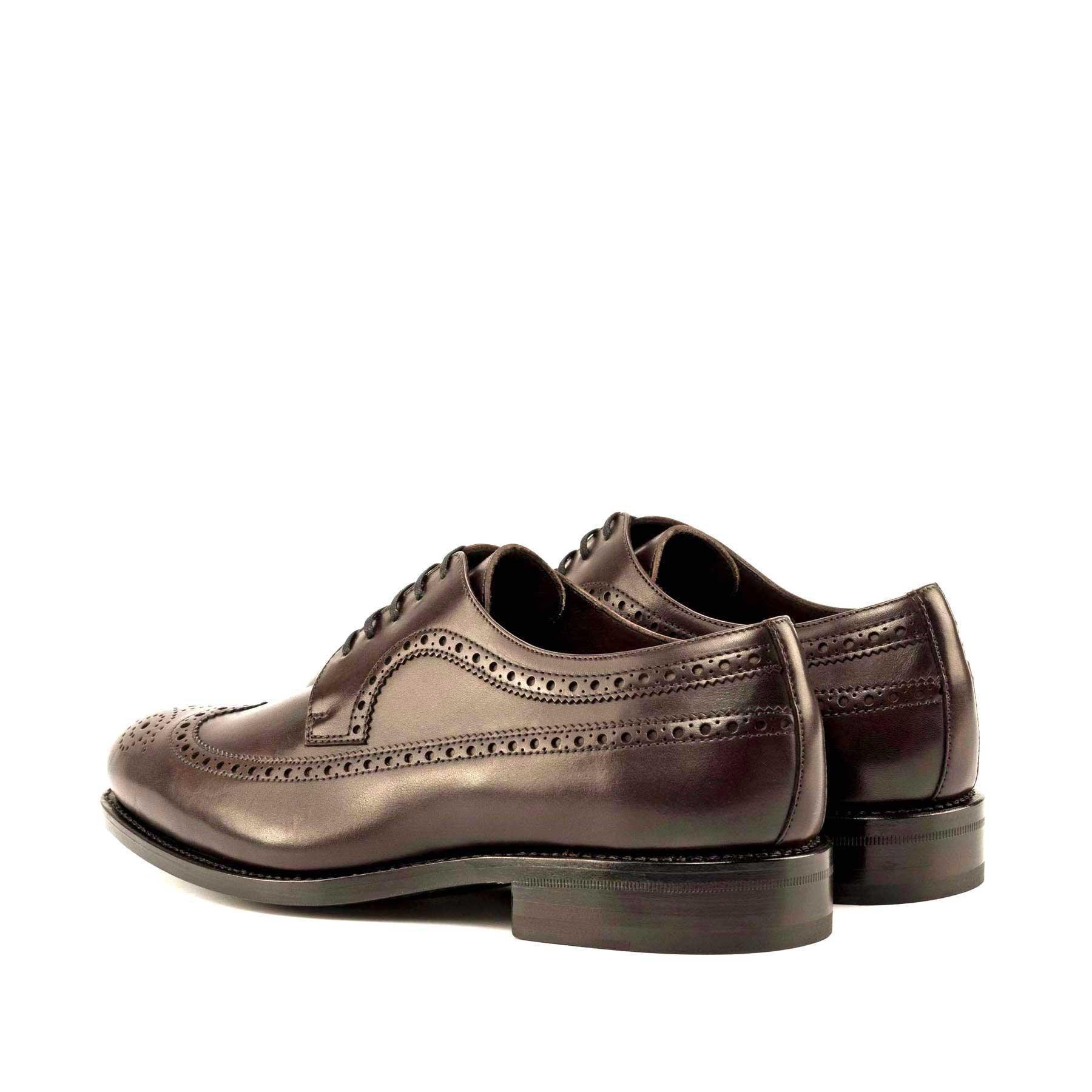 Longwing Blucher dark brown box calf - fastlane 
