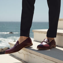 Load image into Gallery viewer, LUSITANO Burgundy - Loafers 
