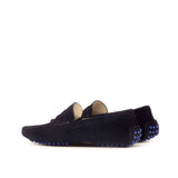 MORGAN DRIVER NAVY SUEDE - Driving Loafers 