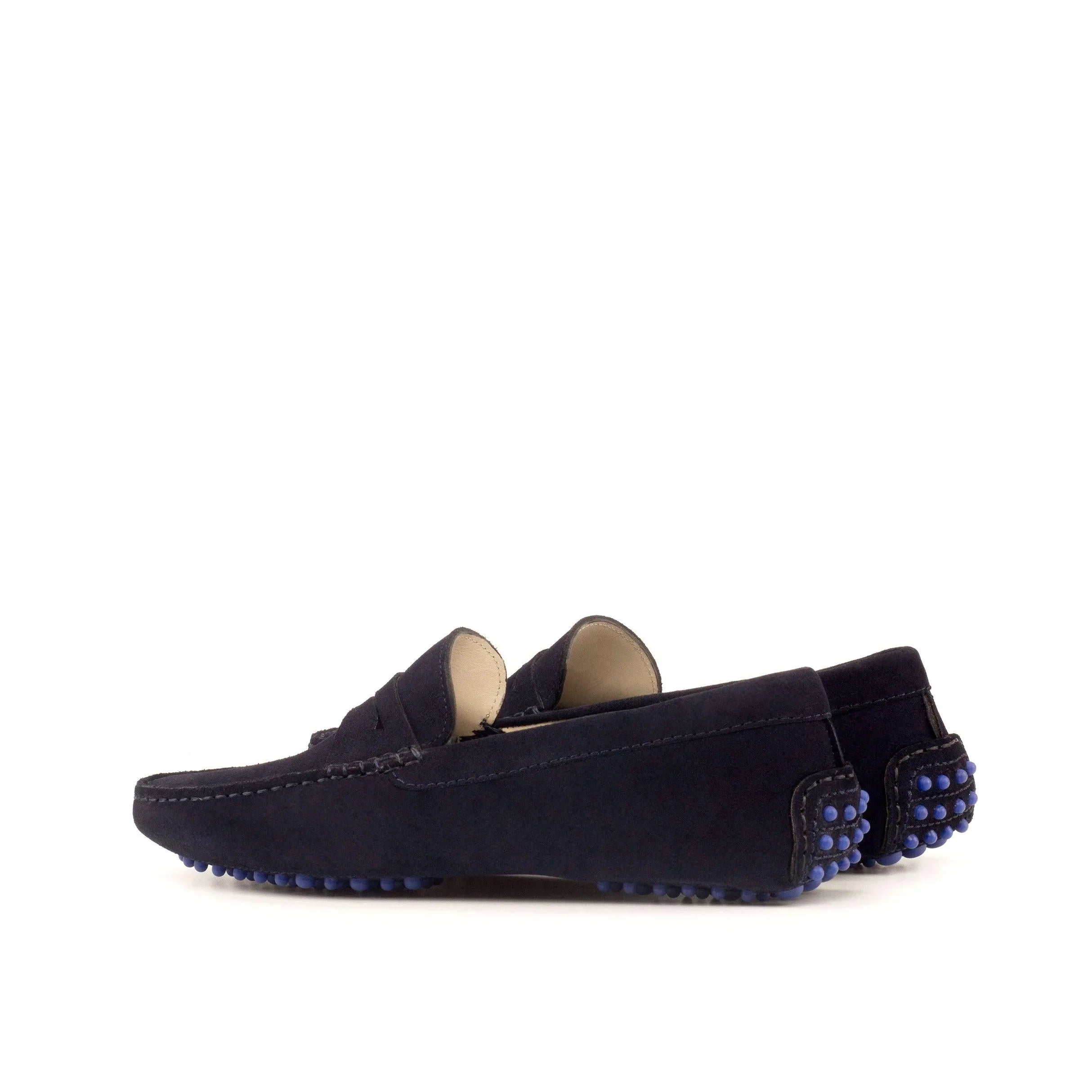 MORGAN DRIVER NAVY SUEDE - Driving Loafers 