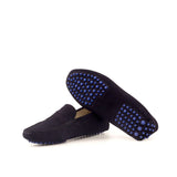 MORGAN DRIVER NAVY SUEDE - Driving Loafers 