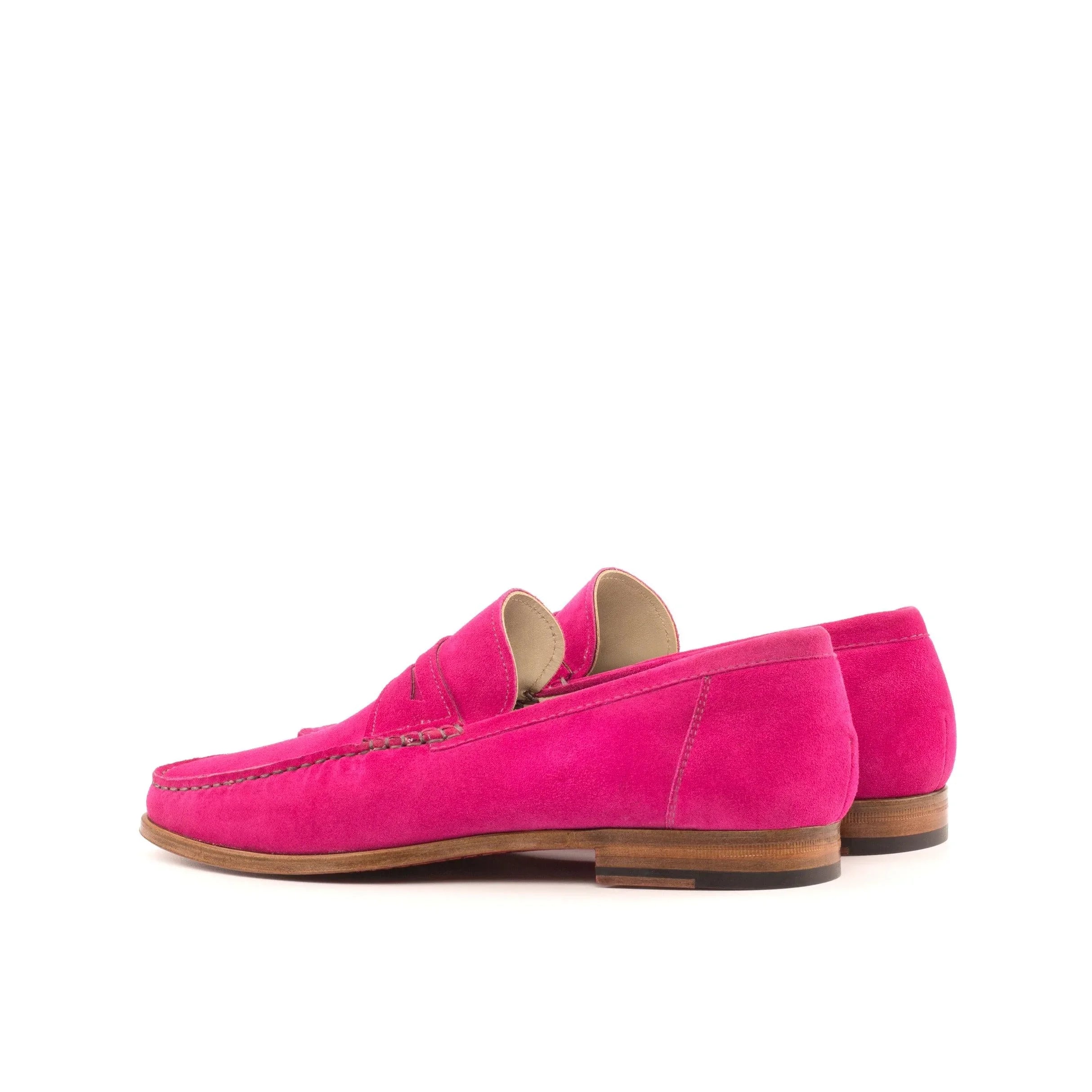 MORGAN MOCCASIN PINK SUEDE - Moccasin Loafers 