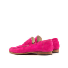 Load image into Gallery viewer, MORGAN MOCCASIN PINK SUEDE - Moccasin Loafers 
