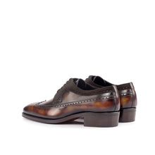 Load image into Gallery viewer, Museum Patina &amp; Papiro Patina Leather Longwing Blucher - Longwing Blucher 
