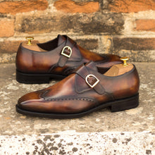 Load image into Gallery viewer, Museum Patina Single Monk Shoes - Single Monk 
