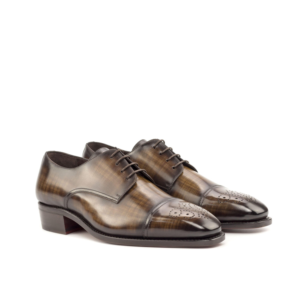 Papiro Patina Leather Derby Shoes - Derby 