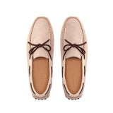 SHIRE DRIVER CAMEL SUEDE , MED BROWN SUEDE - Driving Loafers 