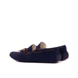 SHIRE DRIVER DARK BROWN SUEDE, NAVY SUEDE - Driving Loafers 