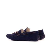 Load image into Gallery viewer, SHIRE DRIVER DARK BROWN SUEDE, NAVY SUEDE - Driving Loafers 
