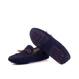 SHIRE DRIVER DARK BROWN SUEDE, NAVY SUEDE - Driving Loafers 
