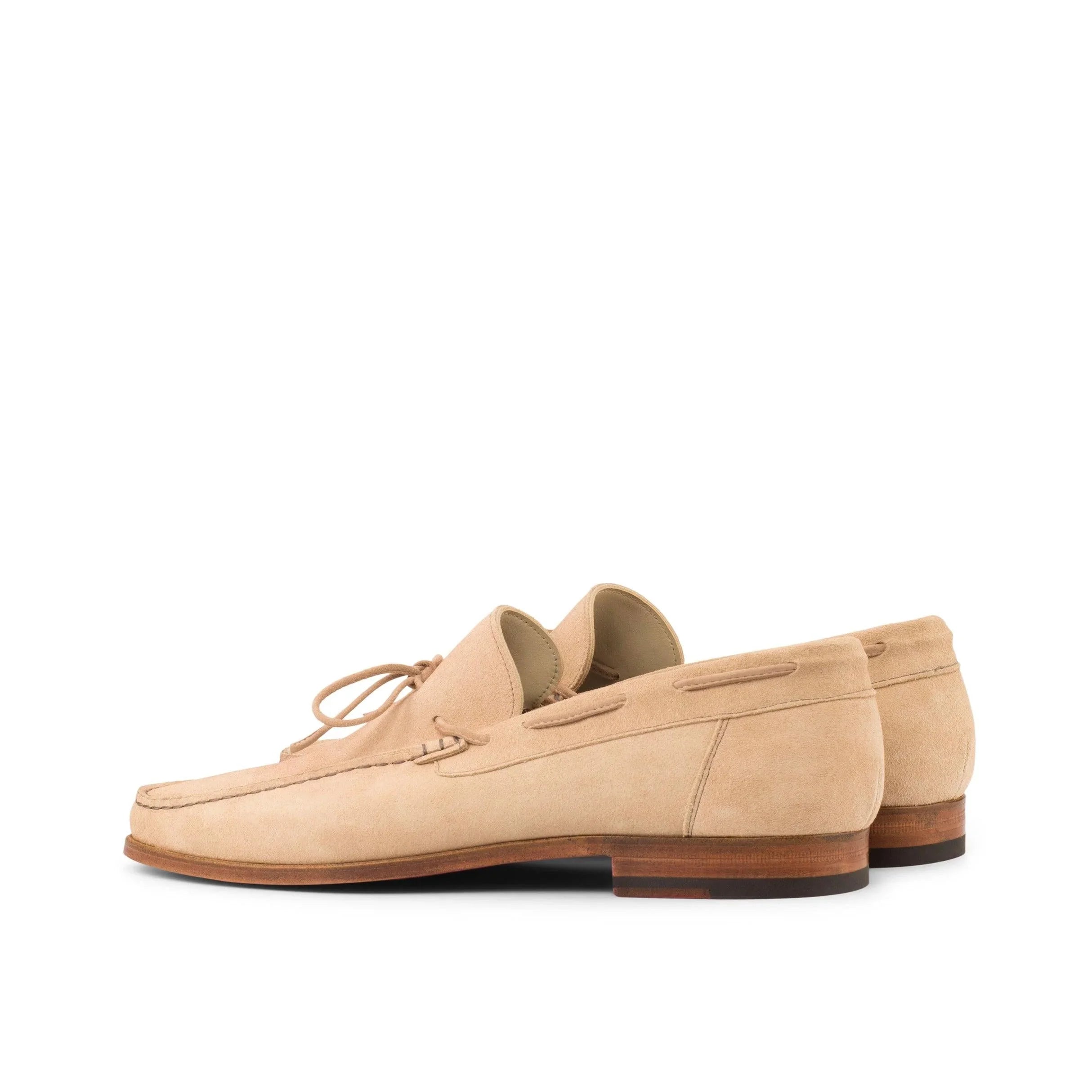 SHIRE MOCCASIN CAMEL SUEDE - Moccasin Loafers 