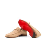SHIRE MOCCASIN CAMEL SUEDE - Moccasin Loafers 