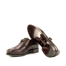 Load image into Gallery viewer, Single Monk dark brown box calf - fastlane 
